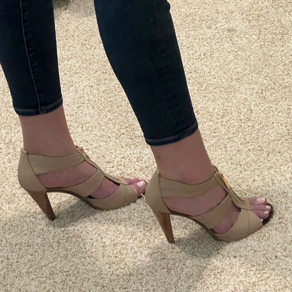 Michael Kors Zip-Up Heels